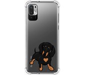 Funda Silicona Antigolpes para Xiaomi Redmi Note 10 5G / POCO M3 Pro 5G diseño Perros 04 Dibujos