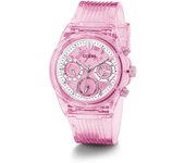 RELOJ GUESS MUJER  ATHENA PLAS ROSA GW0438L2