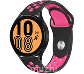 22mm 20mm watch Band for Samsung Galaxy Watch 7-FE-6-5-pro-4-Classic/active 2 Silicone sport hole bracelet Huawei GT 4-3-2 strap