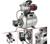 AREBOS Agua doméstica Bomba de jardín Bomba de agua 1200 W 3800 L/h 48 m
