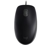 Mouse raton logitech b110 silent optico usb negro