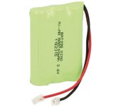 Bateria Telefono inalambrico 1 pack 3 x AAA, 3,6V , 700mA, con conector a telefono
