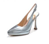 Shoes Sandalia marca Pedro Miralles modelo 14953 para mujer en color metal