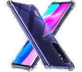 Tumundosmartphone Funda Gel Tpu Anti-Shock Transparente para Xiaomi Mi Note 10 Lite