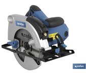 Sierra Circular Cofan Ø185mm | Guía Láser Externo | 1500W 5800 Rpm