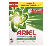 ARIEL Detergente Regular Máquina Polvo 65 Lavados     【ROUA】