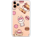 Funda compatible con iPhone 11 Pro Max - Patron Gatos