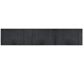 vidaXL Alfombra rectangular bambú 60x300 cm Color Negro,  Natural,  Marrón y mas Alfombras de área  Alfombra de Piso para Sala de Estar Dormitorio Habitación Salón
