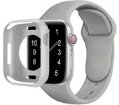 Candy Soft Silicone Bend+Case for Apple Watch Cover 9 8 7 6 Se 5 45mm 42mm 38 Protection Iwatch Serie 44mm 40mm 41mm Strap+case