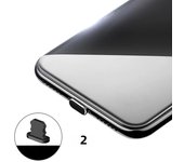 Mobile Phone Charging Port Dust Plug with Cleaning Brush Kit for IPhone 14 13 12 11 Pro Max AirPods iPad for Lightning Port Dust