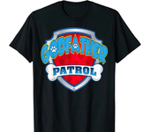 Dog Patrol Shirt Men's Women's Clothing Funny Gift Birthday Party Family Clothing T-Shirt Size Birthday Kid Gift Top Tee Shirt