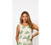 Falda midi pareo - Quiero mi Cuba Libre Lolina Talla M