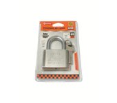 STARTELECTRIC CANDADO DE SEGURIDAD  INCLUYE 3 LLAVES  LATÓN Y ARCO DE ACERO TRATADO  PARA TAQUILLAS Y PUERTAS DE GIMNASIO, TALLERES, GARAJES  DOBLE CIERRE  TAMAÑO: 50 MM/60 MM/70 MM MARCA ALLPERCOM