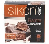 Siken Diet Barrita Sabor Chocolate 5Uds
