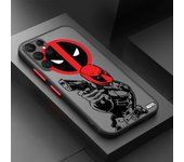 Marvel's Avengers Art Anime For Samsung S23 S22 S21 S20 S10 S9 Note 20 10 Ultra Plus FE Lite Frosted Translucent Phone Case