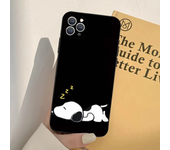 1pc Snoopy Phone Case Silicone Soft For IPhone 16 15 14 13 12 11 Plus Pro Max Plus