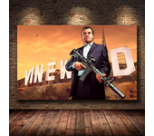 Video Game GTA 5 Grand Auto Poster Canvas PaintingWall Art Picture Quality  Home Decor for Living Room Bedroom Game Room Gift