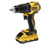 Taladro percutor DEWALT sin escobillas xr 18v. Con bateria + maletín
