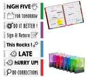 FRAGA SELLO MINI INGLES 8 TITULOS MINI STAMPS 7x4x5 Cms.