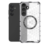 Luxury TPU Shockproof Armor PC Case for Samsung Galaxy S24 S23 S22 S21 S10 Ultra Plus FE Note20 M35 A55 A35 25 15 Magnetic Cover
