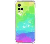 Funda Silicona Antigolpes para Vivo Y21 / Y21s / Y33s diseño Acuarela 03 Dibujos