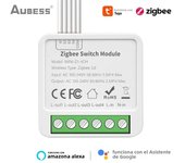 Tuya Zigbee 16A Mini Smart Switch 2/3/4 Gang Support 2-way Control Timing Relay DIY Automation Breaker With Smart Life Alexa