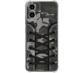 Tumundosmartphone Funda Silicona Antigolpes para Motorola Moto G34 5G diseño Zapatillas 15 Dibujos