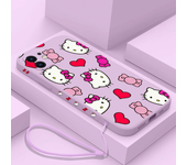 Hello kitty Silicone Case For Samsung A81 A53 A50 A12 A22S A52 A52S A51 A72 A71 A32 A22 A20 A30 A21S A12 A02S A11 4G 5G