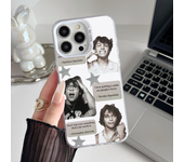 Epc Sturniolo Triplets Phone Case IMD Phone Case For IPhone 16 15 14 13 12 11 Pro Max Plus Color Silver Cover