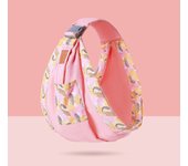 Fular portabebé para recién nacidos ,Portabebés Versátil 9 en 1 with Almohadilla Lumbar, Porta bebés Manos gratis, Fular PORTEO elástico y ergonómico, Liviano Baby Carrier para niños de entre 3 y 15 kilos,