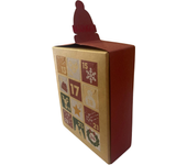 Calendario de Adviento para rellenar - Ideal para hacer tus propios detalles - Tamaño: 15x11.5x4.5 - DIY- ¡Sorpresas deliciosas cada día! Venta por Unidad diferentes Colores