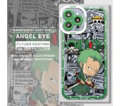 Phone Case for iPhone X XS 7 6s 12 Mini 11 15 Plus XR SE 13 Pro Max 14 Pro 8 Clear Silicone Cover  Luxury Cute O-One Piece
