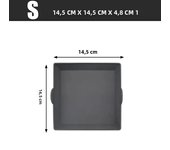 Air Fryer Silicone Baking Pan Nonstick Sheet Pan Dividers Cooking Bakeware Accessories Reusable Baking Trays For Oven Safe