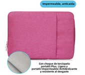 13.3"Laptop Sleeve Case for MacBook M2 M1 Air13.6 Air13.3 MacBook Pro13 14  with Handle Pocket Briefcase Waterproof HandBag