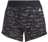 Pantalon Corto Adidas 3-Bar Short Women para mujer en color negro