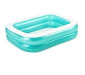 Bestway Piscina Hinchable 2 Camaras Rectangular 201x150x51 cm +6 Años Jardin 54005