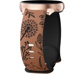 Print Silicone Band for Samsung galaxy Watch FE 7/6/5 40mm 44mm 6classic 43 47mm Women Strap for Huawei GT2 42mm Rubber Bracelet