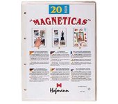 HOJAS MAGNETICAS A4 9820 20 HOJAS BLANCAS