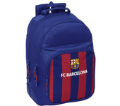 MOCHILA DOBLE ADAPTABLE A CARRO F.C.BARCELONA 32X42X15 CM (Safta 612429773)