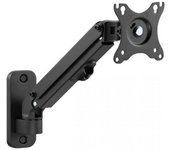 Gembird MA-WA1-01 soporte para monitor 68,6 cm (27") Negro Pared
