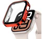 glass+Case for Apple Watch 10 46mm 42mm Accessories Waterproof Straight Edge Screen Protector Cover iWatch series 10 46 mm 42 mm