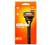 Gillette Fusion 5 Maquinilla de Afeitar + 2 recambios para hombre Mango Ergonómico