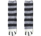 Plush Winter Funny Cute Style Animal Cat Paw Cartoon Pattern Women Cotton Socks Super Soft For Female House Sleeping Floor Sox