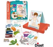 DISET JUEGO EDUCATIVO MAGNETICS VESTIR NIÑO-NIÑA MAGNETICS 47x91x26 Cms.