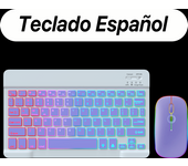 Wireless Backlit Keyboard For iOS Android Windows Systems Rechargeable Backlight 10 Inch Teclado For Mac iPad MatePad Laptop