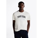 TOMMY HILFIGER DM0DM20362 Camisetas Manga corta Hombre Blanco
