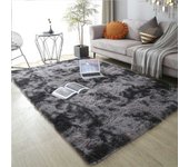 Gray Carpet for Living Room Plush Rug Bed Room Floor Fluffy Mats Anti-slip Home Decor Rugs Soft Velvet Carpets Kids Room Blanket