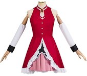 Disfraz de chica mágica para cosplay, disfraz de Halloween, carnaval, disfraz de vestido rojo