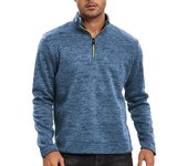 Autumn Men's Half Zipper Thicker Sweatshirts Solid Color Pullover for Male Turtleneck Sweaters Lightweight Warm Jacket Coats
