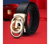 Genuine Leather Belt Metal Alloy Automatic Buckle Brand Luxury Design Waist Belts for Men Strap Male Men belts